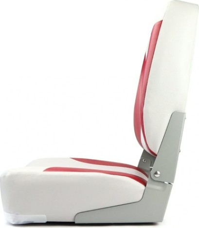 Кресло складное мягкое SKIPPER красный/серый (пластик) [SK75101GR]