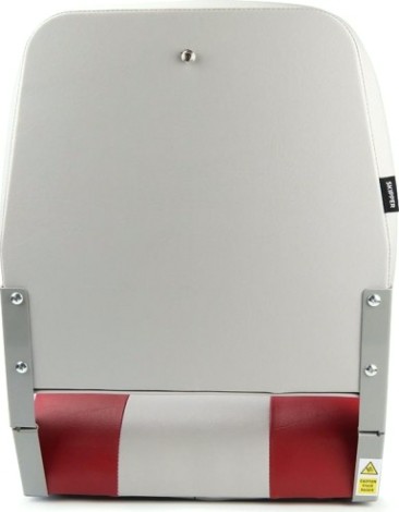 Кресло складное мягкое SKIPPER красный/серый (пластик) [SK75101GR]