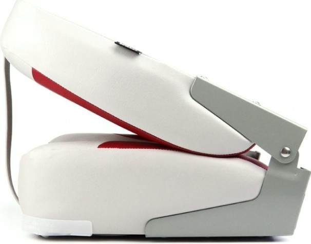 Кресло складное мягкое SKIPPER красный/серый (пластик) [SK75101GR]