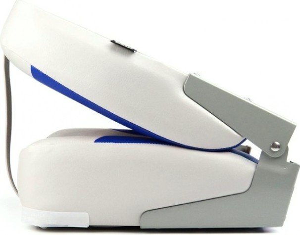 Кресло складное мягкое SKIPPER синий/серый (пластик) [SK75101GB]