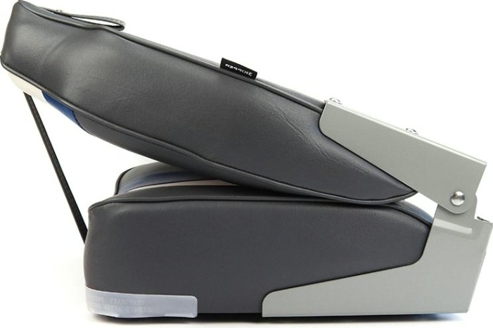 Кресло складное с мягкими накладками SKIPPER камуфляж лето (пластик) [SK75107MAX5]