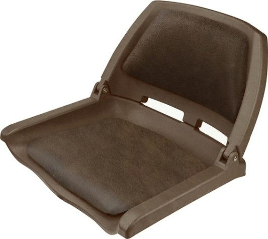 Кресло складное с мягкими накладками SKIPPER коричневый (пластик) [SK75109BRN]