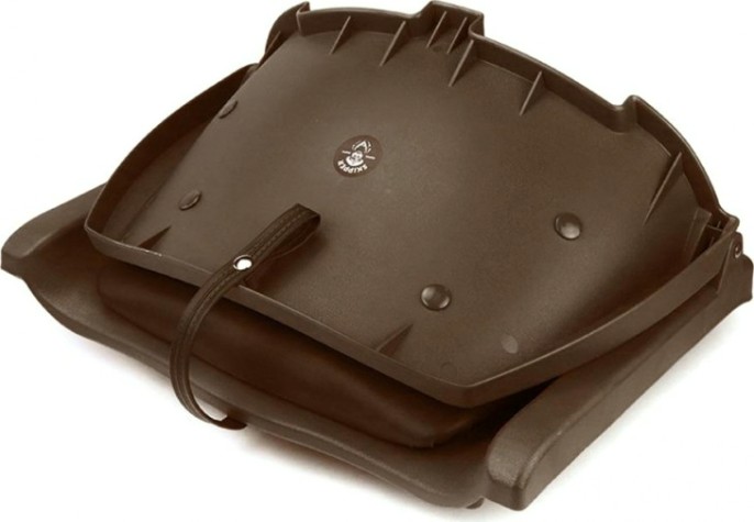 Кресло складное с мягкими накладками SKIPPER коричневый (пластик) [SK75109BRN]