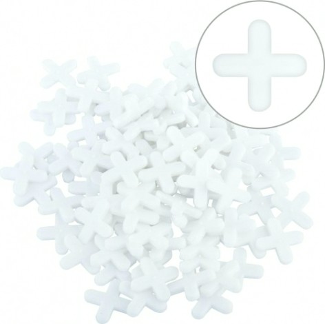 Крестики для плитки Biber 55606 5мм (100шт) [тов-080352]