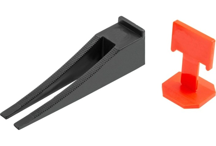 Крестики для плитки СИБРТЕХ комплект, ведро система (свп), зажимы, клинья (50/50 шт), упаковка [88070]