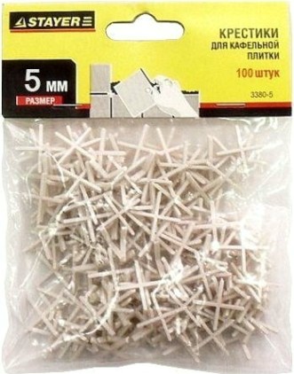 Крестики для плитки STAYER MASTER 5мм 100шт [3380-5]