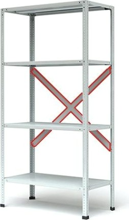 Крестовина жесткости ПАКС для стеллажей серии МС(500,750,900,Титан)