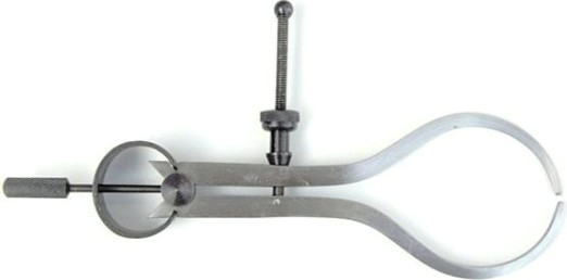 Кронциркуль КАЛИБРОН КР 125 для наружных измерений с винтом [125566]