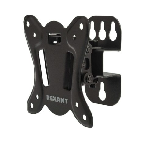 Кронштейн для телевизора REXANT 38-0050 10"-27", наклонно-поворотный