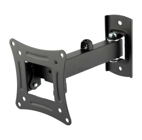 Кронштейн для телевизора REXANT 38-0053 10"-27", наклонно-поворотный, 1 колено