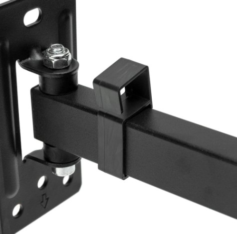 Кронштейн для телевизора REXANT 38-0060-1 23"-43", наклонно-поворотный, 1 колено