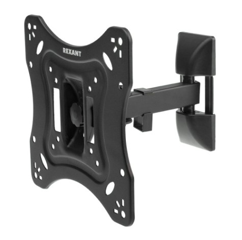Кронштейн для телевизора REXANT 38-0060 17"-42", наклонно-поворотный, 1 колено Кронштейн для телевизора REXANT 38-0060 17"-42", наклонно-поворотный, 1 колено