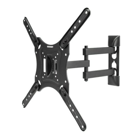 Кронштейн для телевизора REXANT 38-0080 17"-55", наклонно-поворотный, 2 колена Кронштейн для телевизора REXANT 38-0080 17"-55", наклонно-поворотный, 2 колена