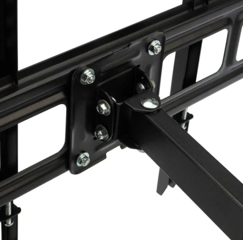 Кронштейн для телевизора REXANT 38-0095 30"-65", наклонно-поворотный, 2 колена Кронштейн для телевизора REXANT 38-0095 30"-65", наклонно-поворотный, 2 колена