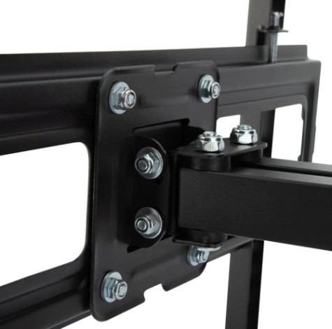 Кронштейн для телевизора REXANT 38-0334 32"-55", наклонно-поворотный, двойное колено