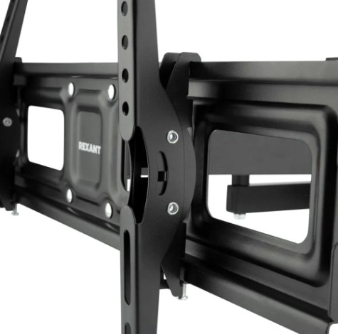 Кронштейн для телевизора REXANT 38-0370 37"-70", наклонно-поворотный, двойное колено
