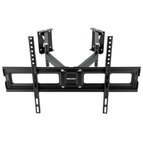 Кронштейн для телевизора REXANT 38-0371 37"-70", наклонно-поворотный, два двойных колена