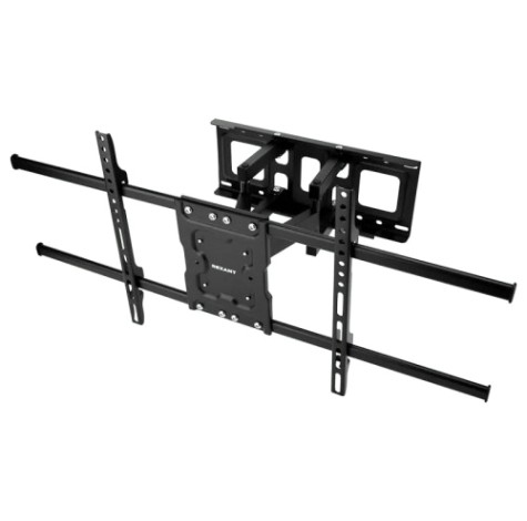 Кронштейн для телевизора REXANT 38-0384 37"-85", наклонно-поворотный, двойное колено