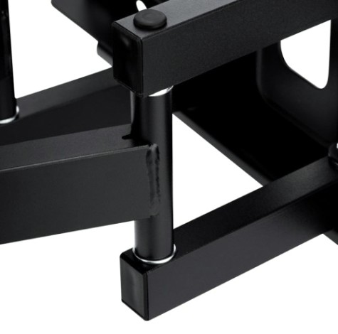 Кронштейн для телевизора REXANT 38-0384 37"-85", наклонно-поворотный, двойное колено