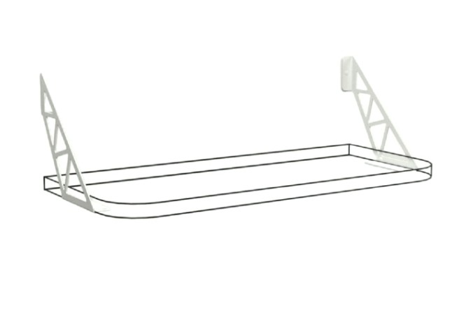 Кронштейн EMBODIMENT EMB-SHF-W-W для крепления полок, настенный, белый Кронштейн EMBODIMENT EMB-SHF-W-W для крепления полок, настенный, белый