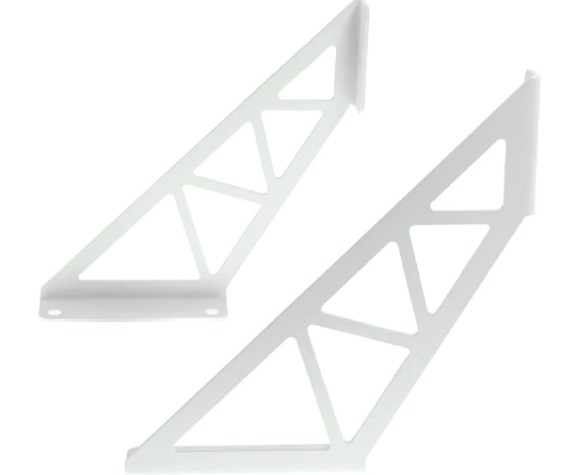 Кронштейн EMBODIMENT EMB-SHF-W-W для крепления полок, настенный, белый Кронштейн EMBODIMENT EMB-SHF-W-W для крепления полок, настенный, белый