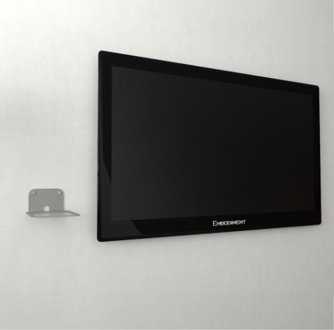 Кронштейн EMBODIMENT EMB-YS-G для Яндекс Станция, настенный, серый Кронштейн EMBODIMENT EMB-YS-G для Яндекс Станция, настенный, серый