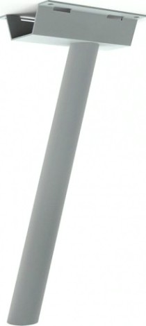 Кронштейн GAUSS D38 для уличных светильников на столб под бандажную ле [903265501]