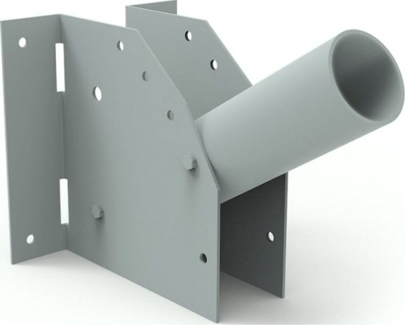 Кронштейн GAUSS D38 для уличных светильников с переменным углом 230х15 [903265101]