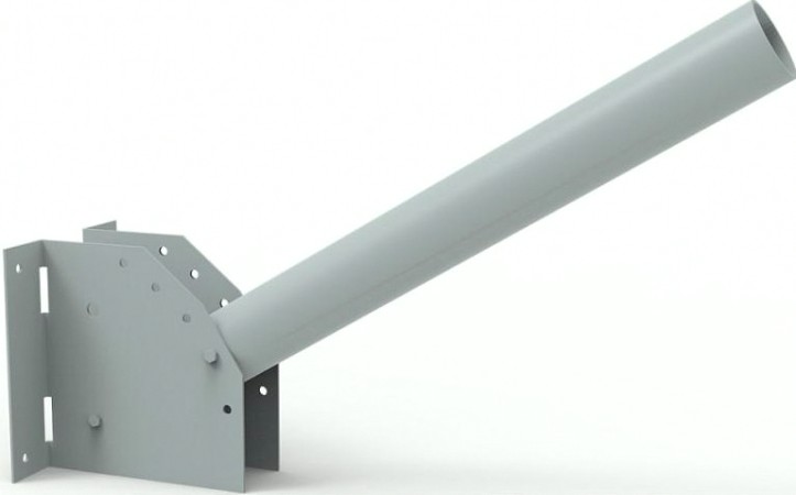 Кронштейн GAUSS D48 для уличных светильников с переменным углом 500*15 [903265105]