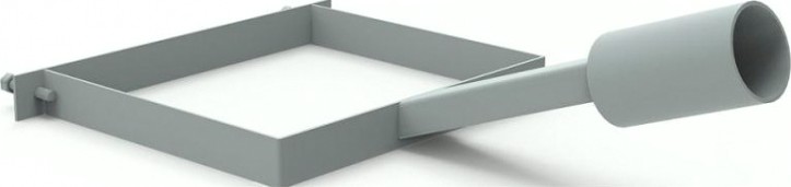 Кронштейн GAUSS D60 для уличных светильников на столб 430х260х130 [903265403]