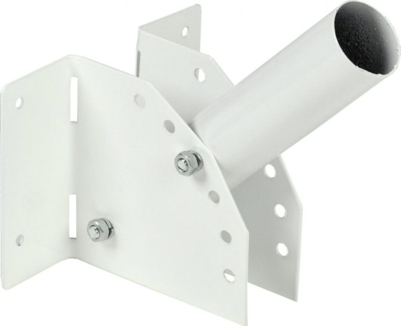 Кронштейн IEK КР-3 D=48мм L=250мм настенный регулируемый угол белый [LDKU0D-CR-48-0250-33-K01]