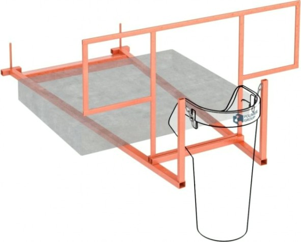 Кронштейн крышевой POLIMER GROUP для мусоропровода [MTS5]