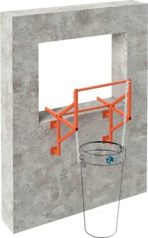 Кронштейн универсальный POLIMER GROUP для мусоропровода [MTS7]