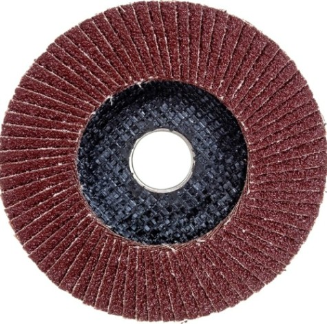 Круг лепестковый Kranz KR-90-0016 торцевой p100, 125х22,2 мм