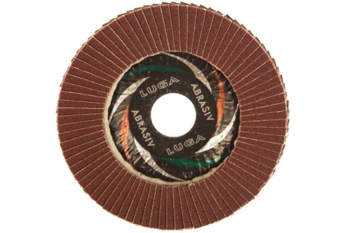 Круг лепестковый ЛУГА 115х22.2 Р100 (14А 16/Р100) [D91011522140160]