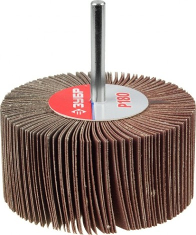 Круг лепестковый обдирочный "КЛО" ЗУБР 40х80 мм P180 36604-180 [36604-180]