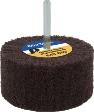 Круг лепестковый ПРАКТИКА Профи с оправкой 60х30мм, войлочный, хвостовик 6 мм. [649-080]