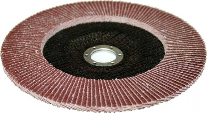 Круг лепестковый ПРАКТИКА шлифовальный 115х22 мм Р 40, серия Мастер [775-662]