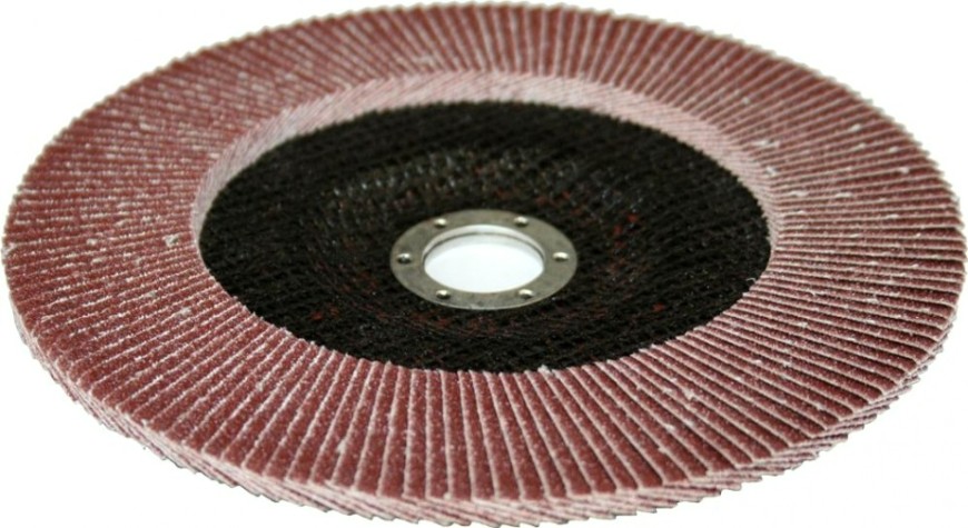 Круг лепестковый ПРАКТИКА шлифовальный 180х22 мм Р60, серия Профи [032-409]