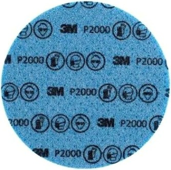 Круг полировальный 3M PN33544 Hookit™ на вспененной основе, 150 мм P2000 [7100100156]