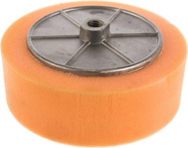 Круг полировальный поролон ПРАКТИКА 150 мм, толщина 50 мм, ALU опора крепление м14 [038-555]