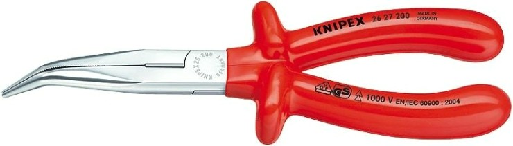 Круглогубцы диэлектрические KNIPEX 2627200 1000 V, 200 мм [KN-2627200]