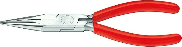 Круглогубцы с плоскими губками и режущими кромками KNIPEX 2503140 140 мм [KN-2503140]