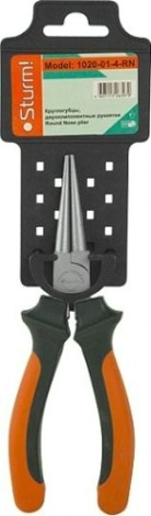 Круглогубцы Sturm 1020-01-4-RN 2-х комп. рукоятки, 150 мм Круглогубцы Sturm 1020-01-4-RN 2-х комп. рукоятки, 150 мм