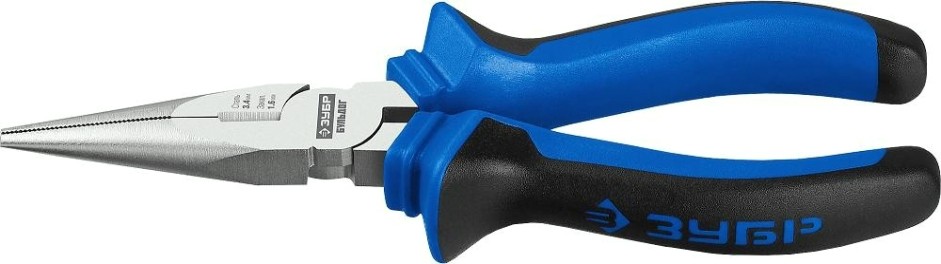 Круглогубцы ЗУБР ПРОФЕССИОНАЛ БУЛЬДОГ 160 мм эксцентриковое расположение шарнира [2201-3-16_z02]