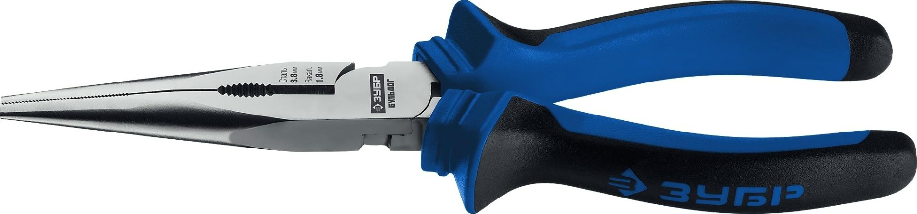 Круглогубцы ЗУБР ПРОФЕССИОНАЛ БУЛЬДОГ 200 мм эксцентриковое расположение шарнира [2201-3-20]