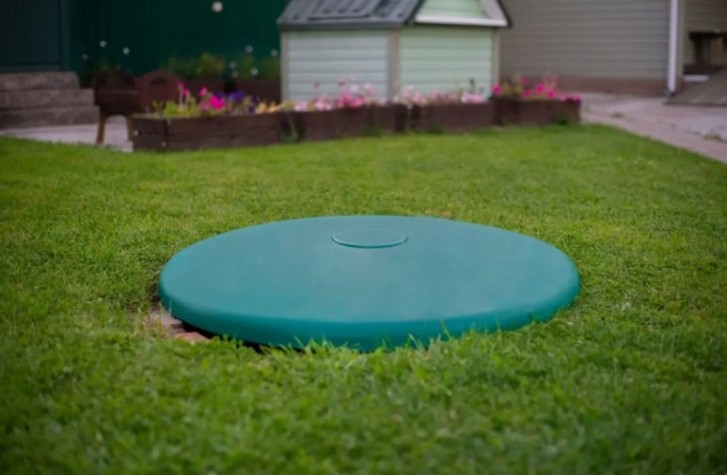 Крышка для колодца ЭКОПРОМ Rostok [зеленый]