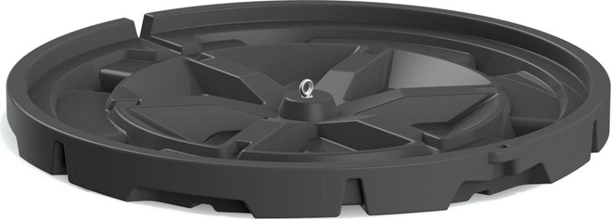 Крышка для колодца POLIMER GROUP "Роса-2" [черный]