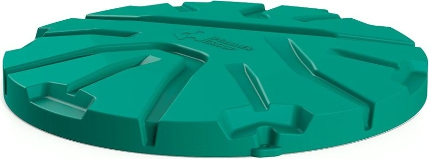 Крышка для колодца POLIMER GROUP "Роса-2" [зеленый]