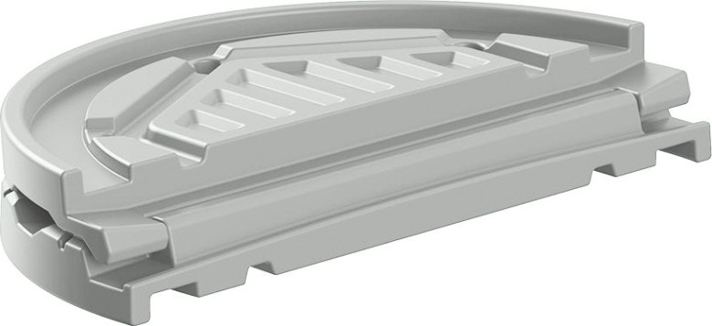 Крышка для колодца POLIMER GROUP "Роса" [серый]